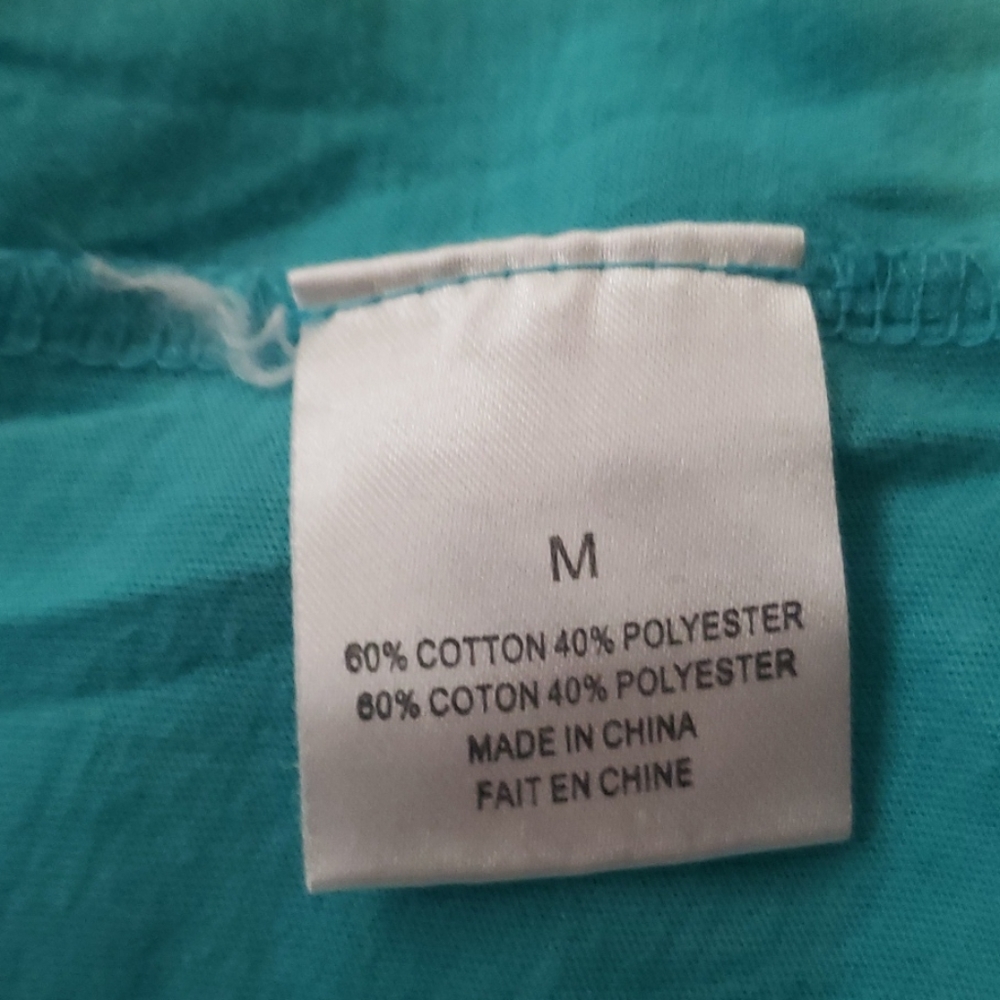 Colorfast blue tee - Picture 3 of 3